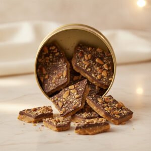 Almond Toffee Crunch Tin — Zhuo Goodies Co.