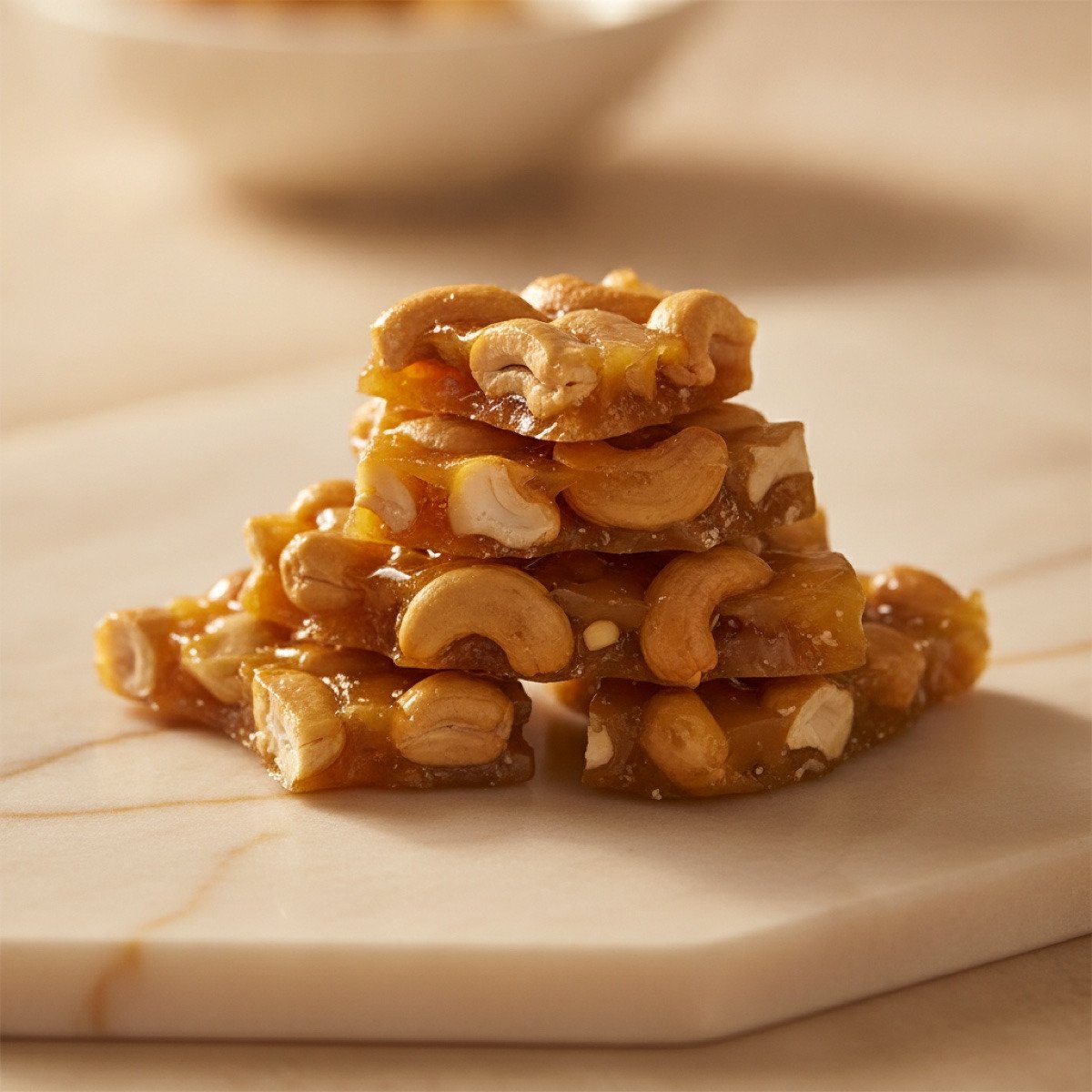 Honey Cashew Brittle — Zhuo Goodies Co.
